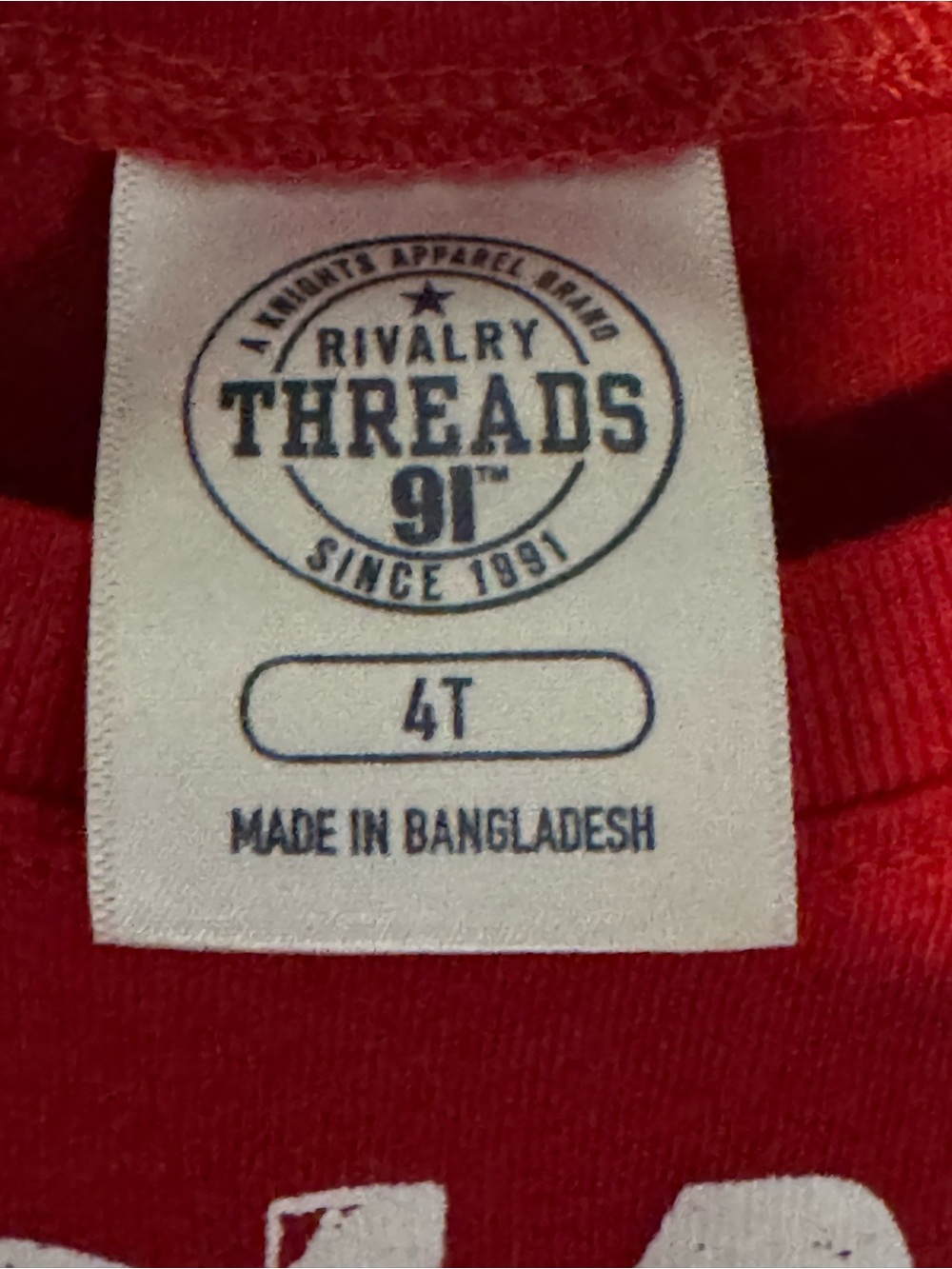 Indiana University Hoosiers 4T T‑Shirt - Picture 4 of 6